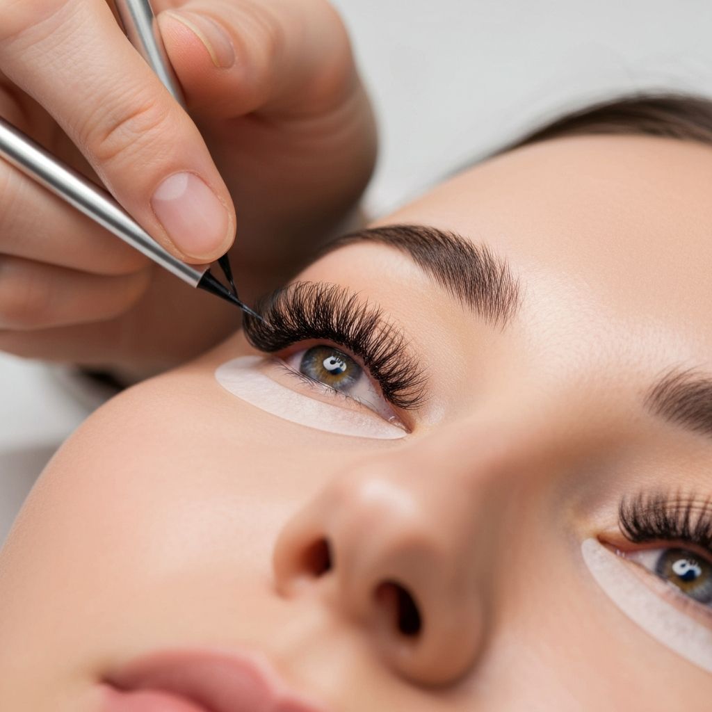 Eyelash extensions and lash lift service at Ravishing Nails and Beauty